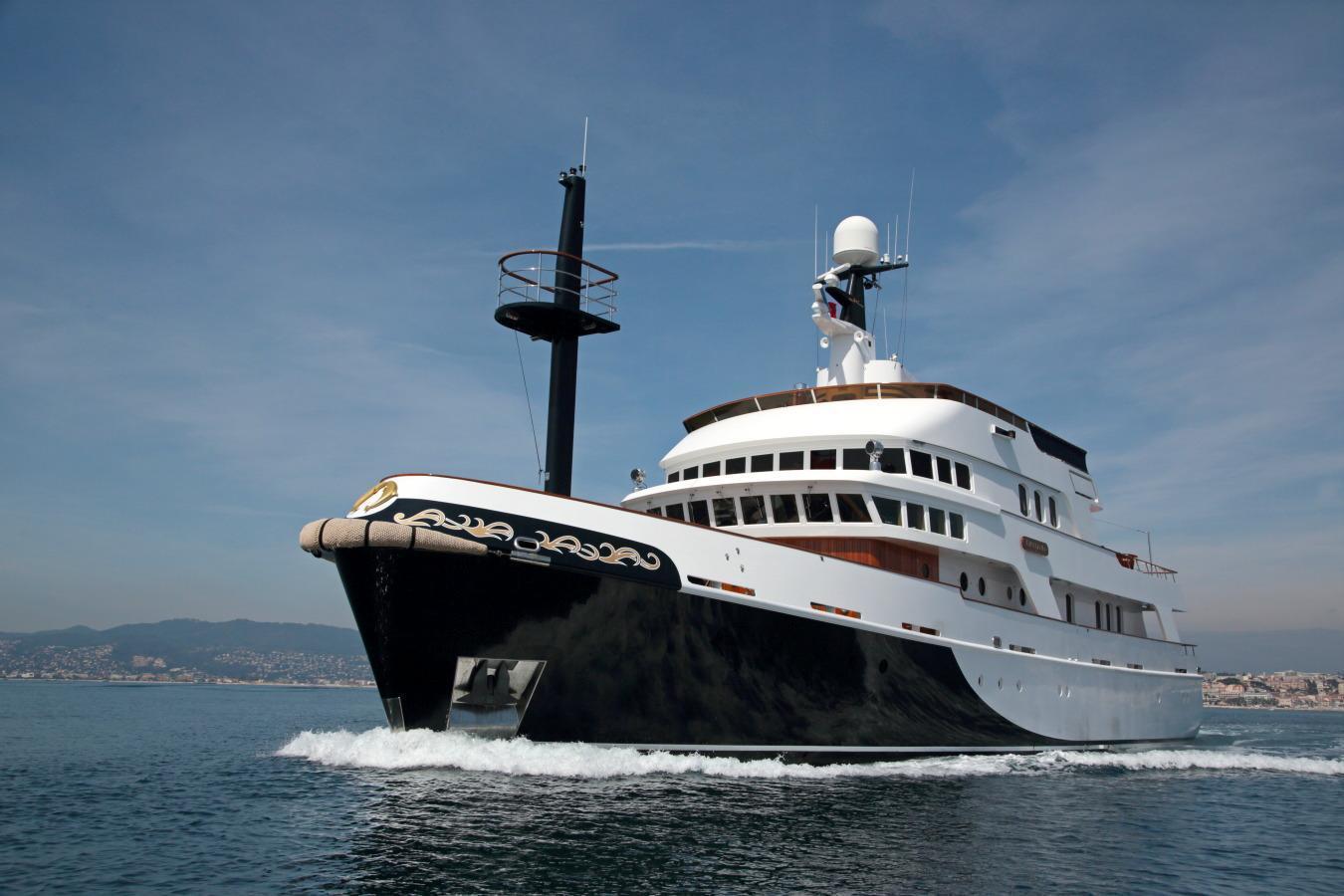 Brooke Yachts Custom Steel Explorer, Cannes