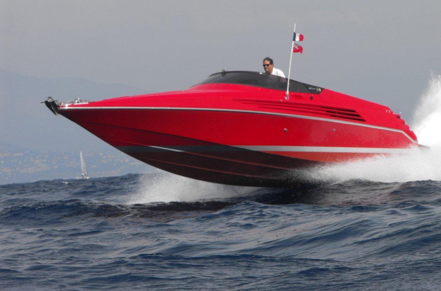 Riva Ferrari 'Special' Offshore Powerboat, St Jean Cap Ferrat